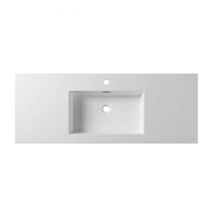 Blossom A10 4818 25S 47 5/8 Inch Single Basins Acrylic Top-Mount Bathroom Sink