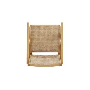 Manhattan Comfort Hamlet Accent Chair in Nature Cane