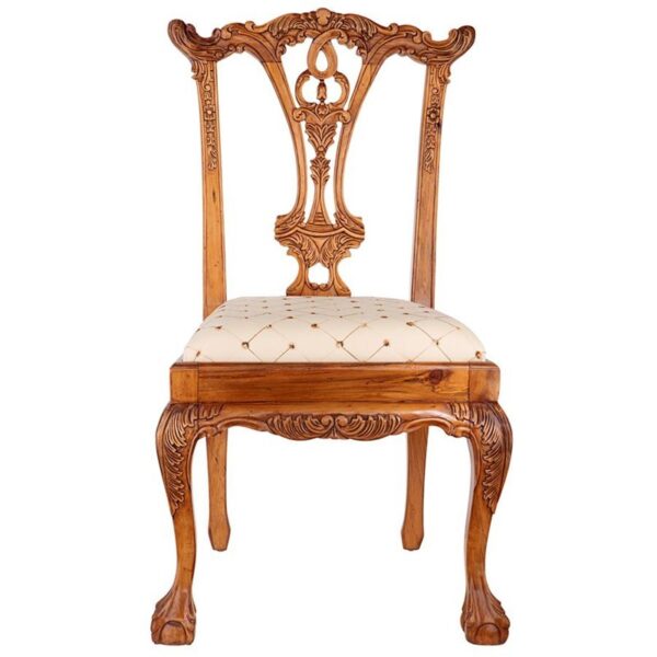 Design Toscano AF1007 23 Inch English Chippendale Side Chair