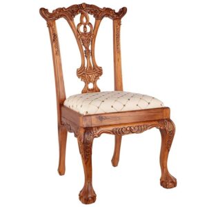 Design Toscano AF1007 23 Inch English Chippendale Side Chair