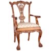 Design Toscano AF1008 24 Inch English Chippendale Arm Chair