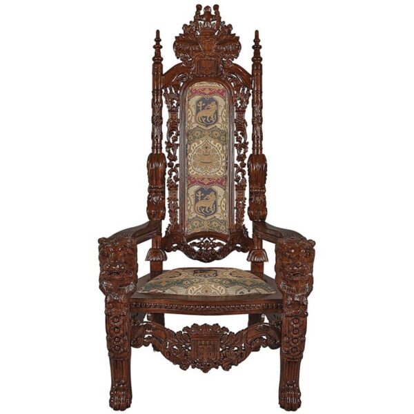 Design Toscano AF1038 36 Inch Lord Raffeles Throne