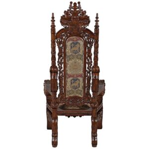 Design Toscano AF1038 36 Inch Lord Raffeles Throne