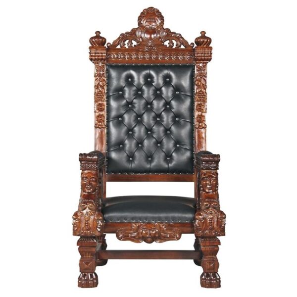 Design Toscano AF1204 36 Inch Fitziames Throne Chair