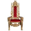 Design Toscano AF1282 36 Inch Golden Lord Raffles Throne