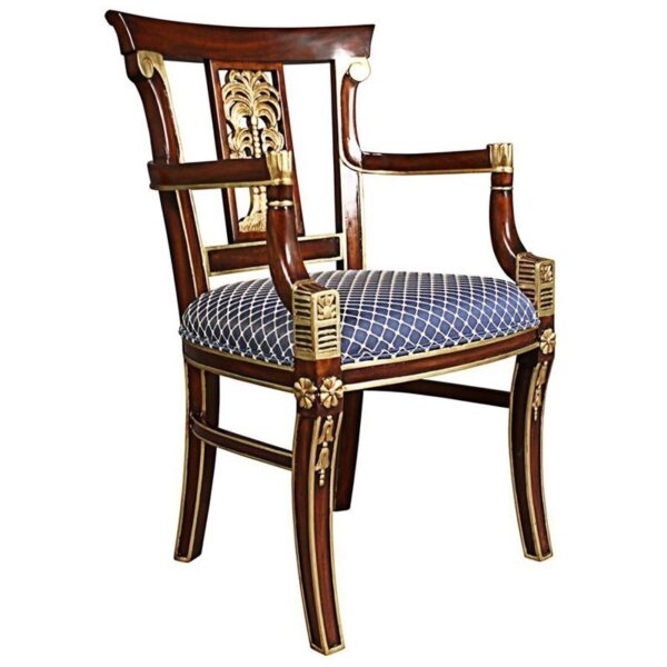 Design Toscano AF1438 23 Inch Colonial Plantation Arm Chair