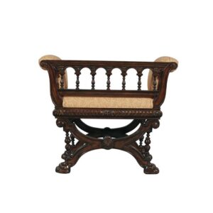 Design Toscano AF1559 33 Inch Double Griffon Colonnade Bench