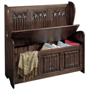 Design Toscano AF51311 45 Inch Kylemore Abbey Gothic Bench