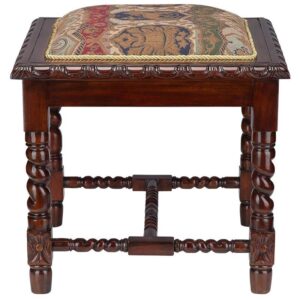 Design Toscano AF51763 21 1/2 Inch Charles II Gothic Stool