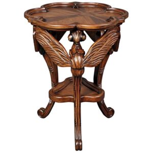 Design Toscano AF57141 25 Inch Dragonfly Occassional Table