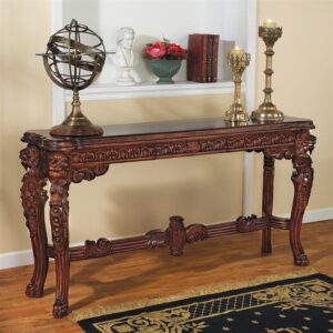 Design Toscano AF57226 57 1/2 Inch Lord Raffles Lion Leg Console Table