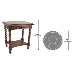 Design Toscano AF57258 16 Inch Camberwell Manor Petite Side Table