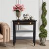 Design Toscano AF57626 31 1/2 Inch French 1940 Ebony Console Table