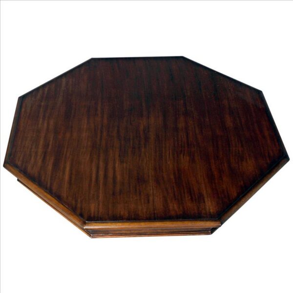 Design Toscano AF57628 39 1/2 Inch English Country House Octagonal Center Table