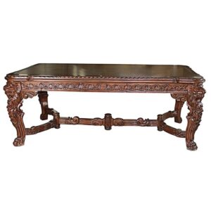 Design Toscano AF7171 86 Inch Lord Raffles Lion Table