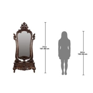 Design Toscano AF7245 32 Inch Thornwood Manor Dressing Mirror