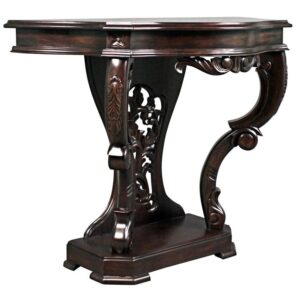 Design Toscano AF7264 Val De Loire 38 Inch Console Table - Brown