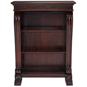 Design Toscano AF8135 29 1/2 Inch George IV 3 Shelf Bookcase