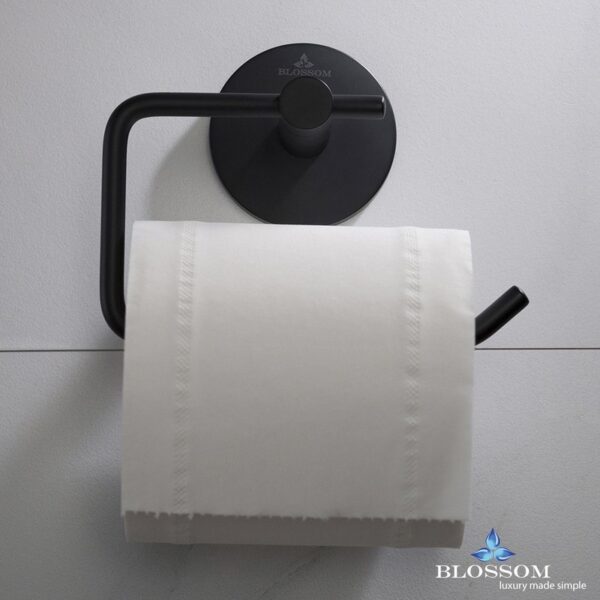 Blossom BA02 505 04 Toilet Tissue Holder in Matte Black BA02 505 04 BA0250504