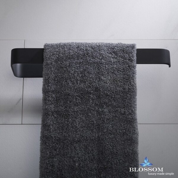 Blossom BA02 604 04 Towel Bar in Matte Black BA02 604 04 BA0260404