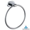 Blossom BA02 304 01 Wall Mounted Towel Ring in Chrome