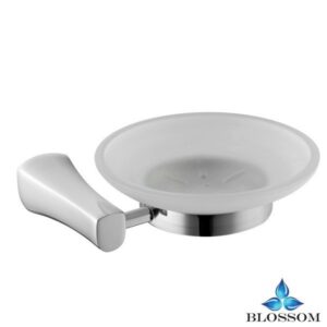 Blossom BA02 402 01 Wall Mounted Soap Dish in Chrome