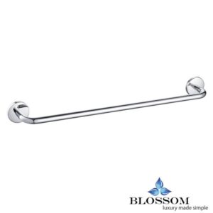 Blossom BA02 506 01 24 Inch Single Towel Bar in Chrome