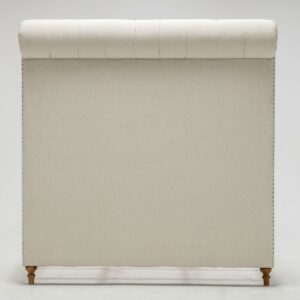 Manhattan Comfort Empire Cream Queen Bed