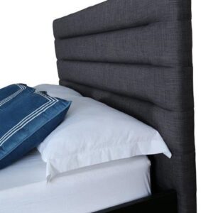 Manhattan Comfort Schwamm Full-Size Bed in Grey