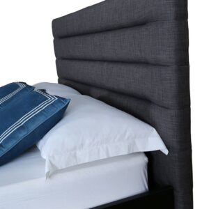 Manhattan Comfort Schwamm Queen Bed in Grey