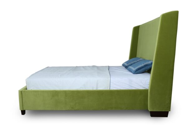 Manhattan Comfort Parlay Pine Green Queen Bed