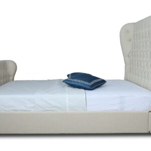 Manhattan Comfort Lola Ivory Full Bed