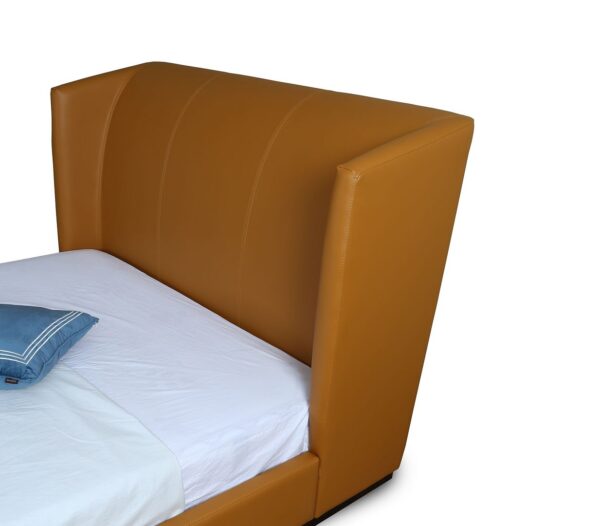 Manhattan Comfort Lenyx Saddle Queen Bed