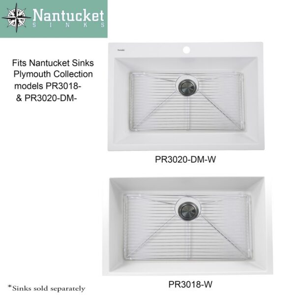 Nantucket BG-PR3018 Premium Kitchen Stainless Steel Bottom Grid