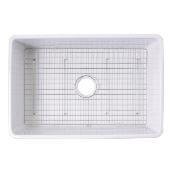 Nantucket Sinks BG-VC30S Premium Kitchen Stainless Steel Bottom Grid