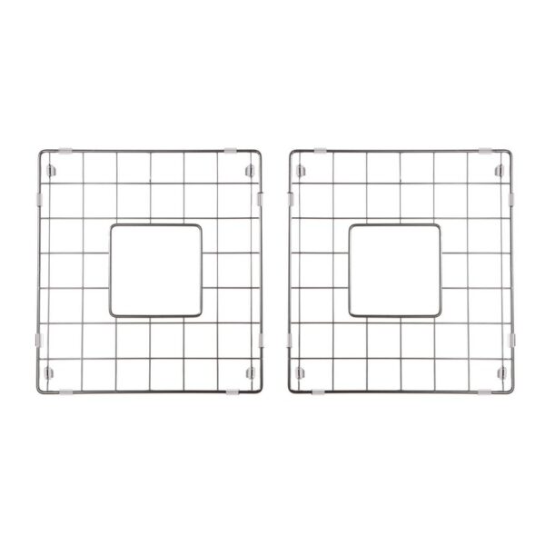 Nantucket Sinks BG-VC3318D 14-1/4 x 15-1/2 Inch Stainless Steel Bottom Grids Set