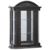 Design Toscano BN15222 15 1/2 Inch Rosedale Hardwood Curio Cabinet - Black