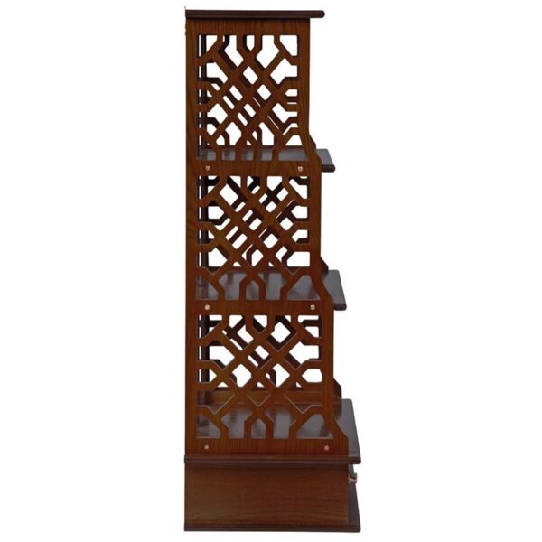 Design Toscano BN2332 23 1/2 Inch Chinese Chippendale Triple Shelf Curio