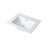 Blossom C04 2018 20 Inch Ceramic Top-Mount Square Bathroom Sink