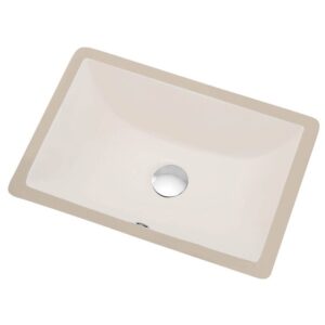 Blossom C09 1813 18 1/8 Inch Undermount Rectangular Bathroom Sink