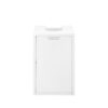 James Martin C105-SC12-GW Boston 12 Inch Storage Cabinet in Glossy White