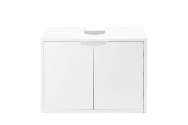 James Martin C105-SC25-GW Boston 25 Inch Storage Cabinet in Glossy White