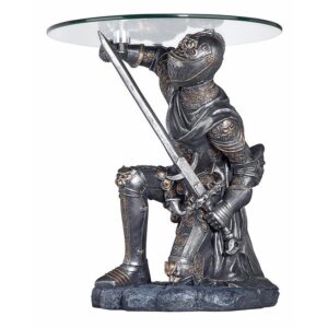 Design Toscano CL5307 16 Inch Battle Worthy Knight Table