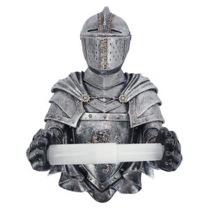 Design Toscano CL5768 9 Inch A Knight to Remember Bath Tissue Holder