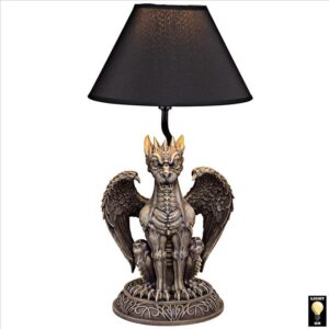 Design Toscano CL7921 7 1/2 Inch Boden Gargoyle Table Lamp