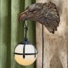 Design Toscano CL80003 7 1/2 Inch Enlightening Freedom Wall Sconce - Faux Bronze