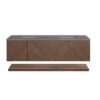 James Martin D200-V72-CSN-3GEX Marcello 72 Inch Chestnut Double Vanity with 3CM Grey Expo Top