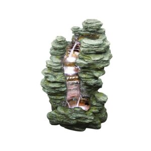 Design Toscano DW09028 15 Inch Mineral Point Cascading Garden Fountain