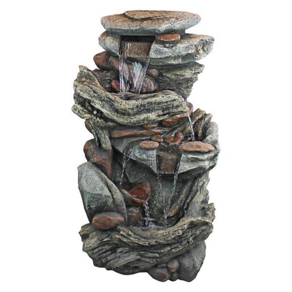 Design Toscano DW172122 23 Inch Cathedral Falls Cascading Fountain