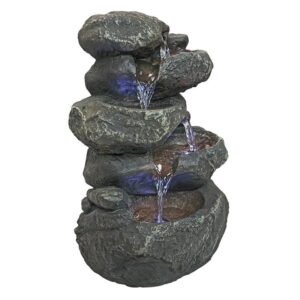 Design Toscano DW35127 7 Inch Anchor Falls Cascading Fountain